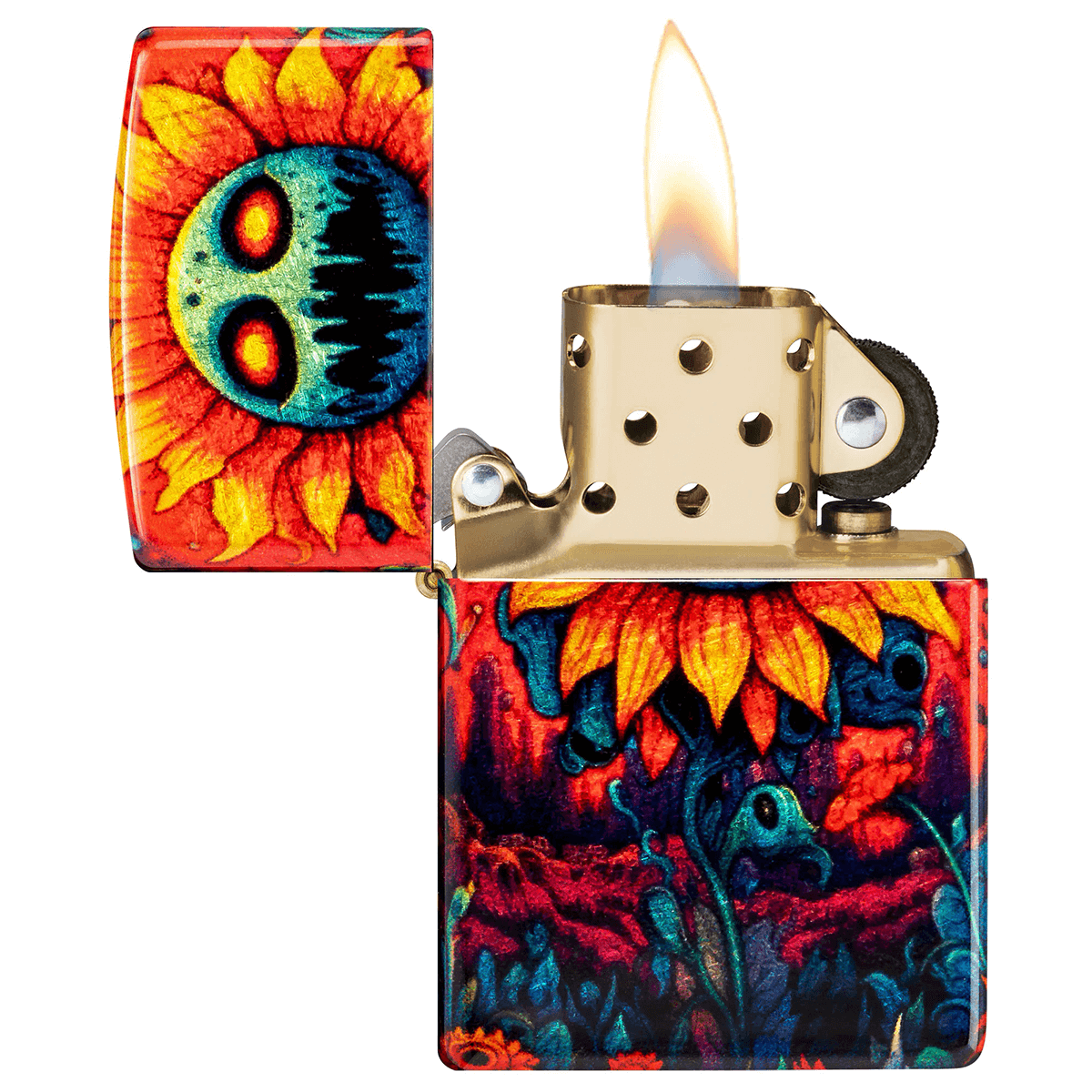 Zippo 540 Fusion Zombie Sunflower
