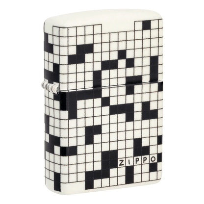 Zippo 540 Color Glow In The Dark Crossword Puzzle