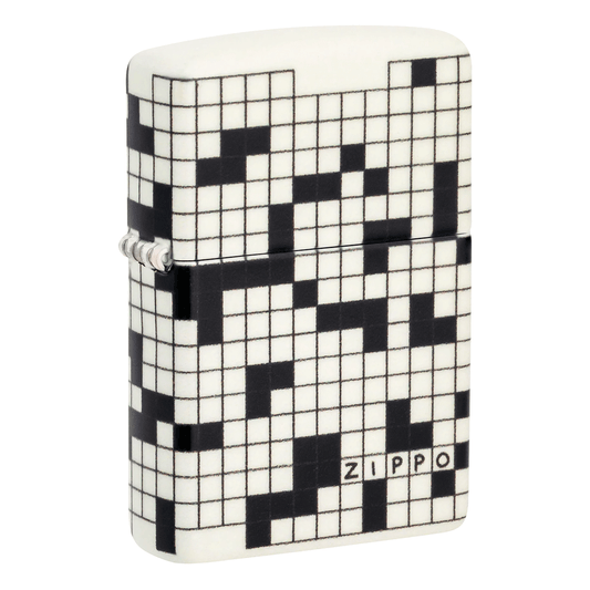 Zippo 540 Color Glow In The Dark Crossword Puzzle