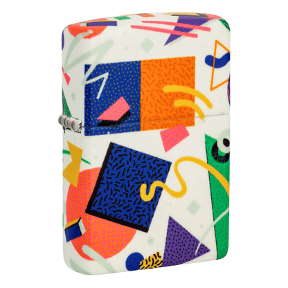Zippo 540 Color Glow In The Dark Nostalgic Shapes And Patterns