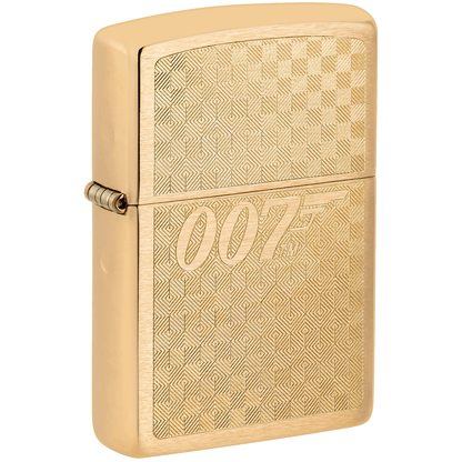 Zippo James Bond Engarved Brushed Brass