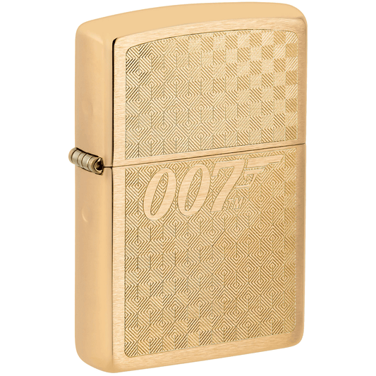 Zippo James Bond Engarved Brushed Brass