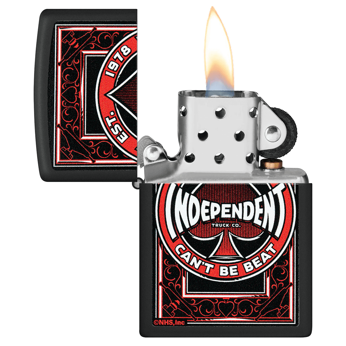 Zippo Independent Black Matte