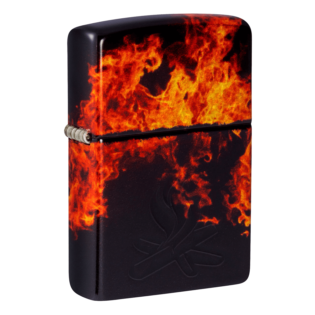 Zippo Lustre 540 Fusion Dark Fire Tumbled Brass