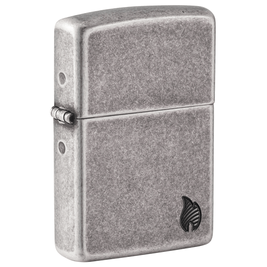 Zippo Armor Deep Carve Antique Silver