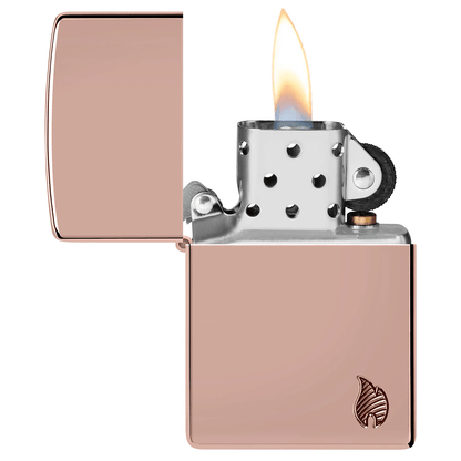 Zippo Armor Deep Carve High Polish Rose Gold