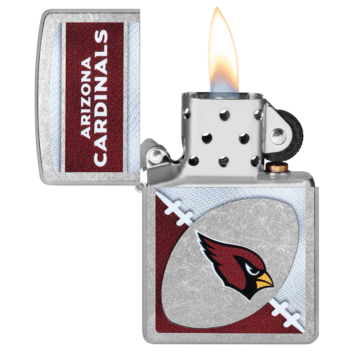 ZIPPO NFL ARIZONA CARDINALS STREET CHROME