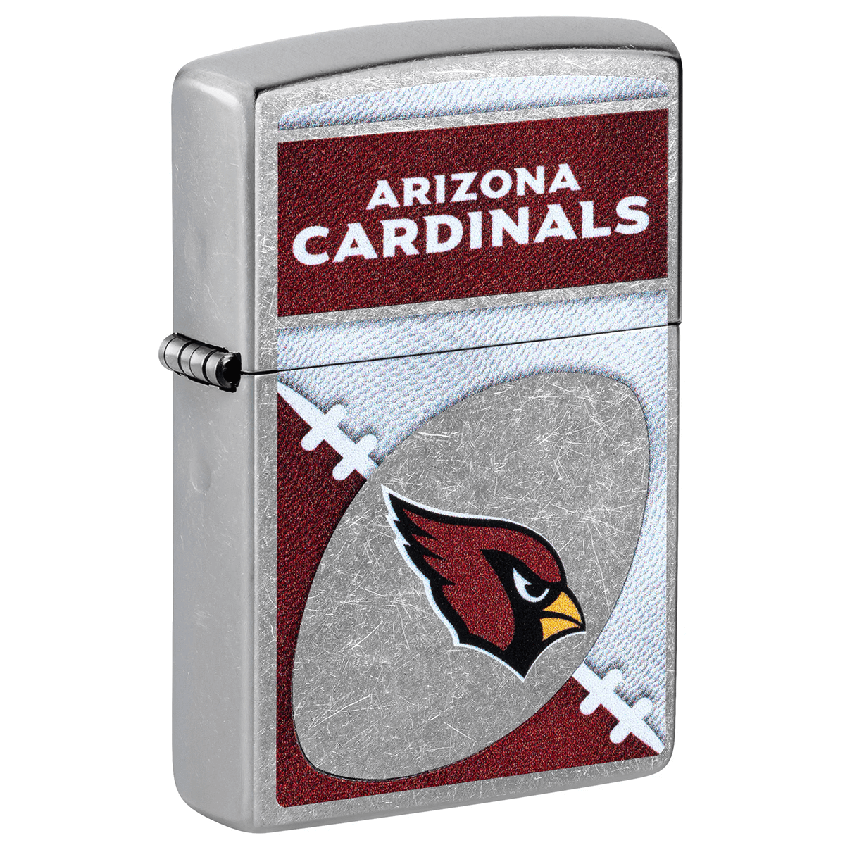 ZIPPO NFL ARIZONA CARDINALS STREET CHROME