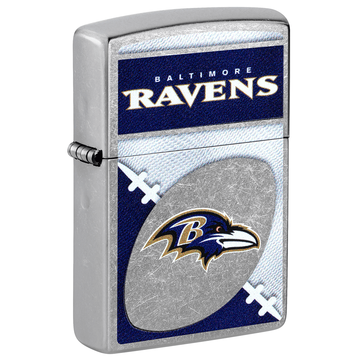 Zippo Nfl Baltimore Ravens Street Chrome