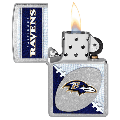 Zippo Nfl Baltimore Ravens Street Chrome