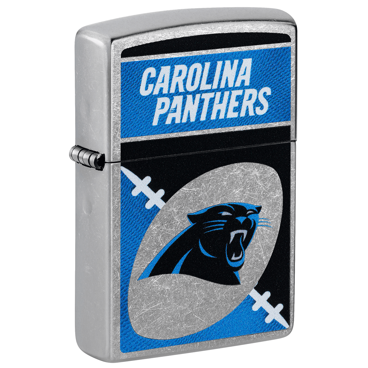Zippo Nfl Carolina Panthers Street Chrome