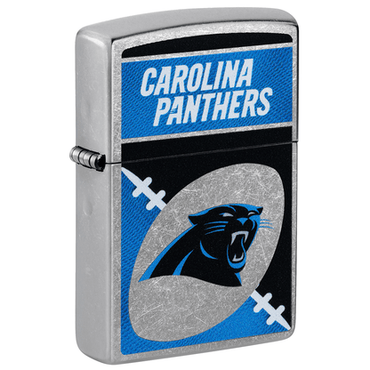 Zippo Nfl Carolina Panthers Street Chrome