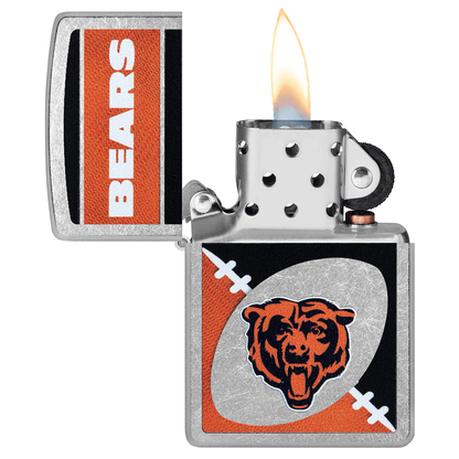 Zippo Nfl Chicago Bears Street Chrome