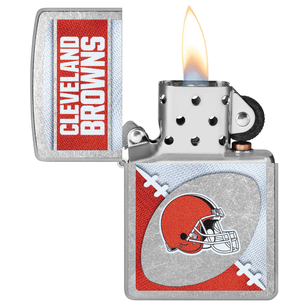 Zippo Nfl Cleveland Browns Street Chrome