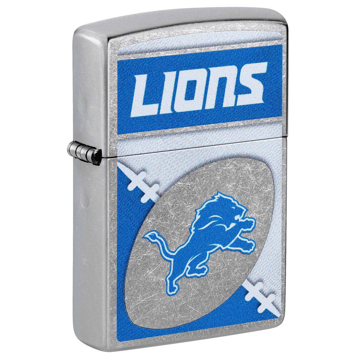 Zippo Nfl Detroit Lions Street Chrome