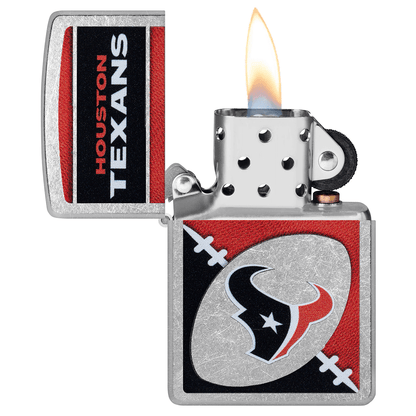 Zippo Nfl Houston Texans Street Chrome