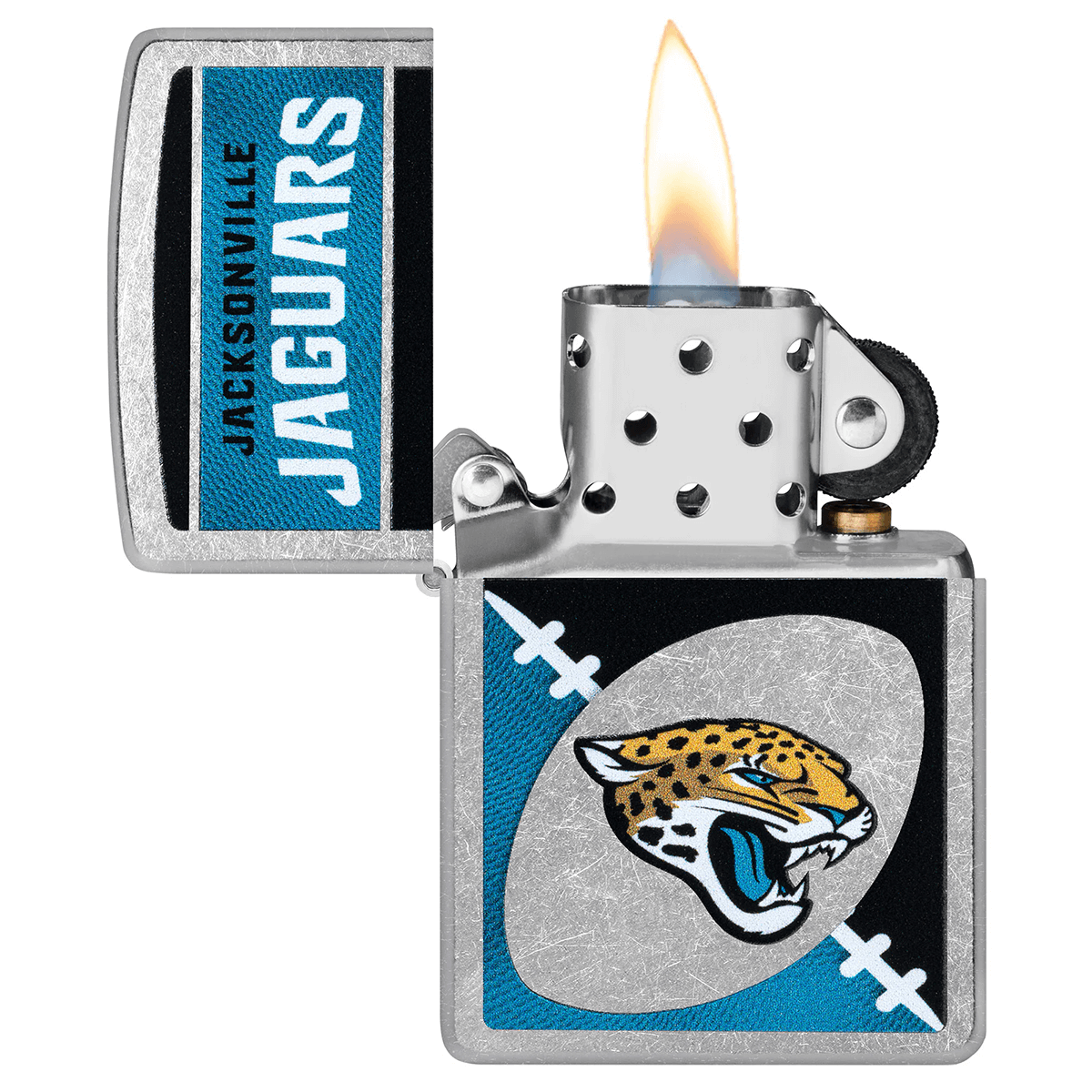 Zippo Jacksonville Jaguars Street Chrome