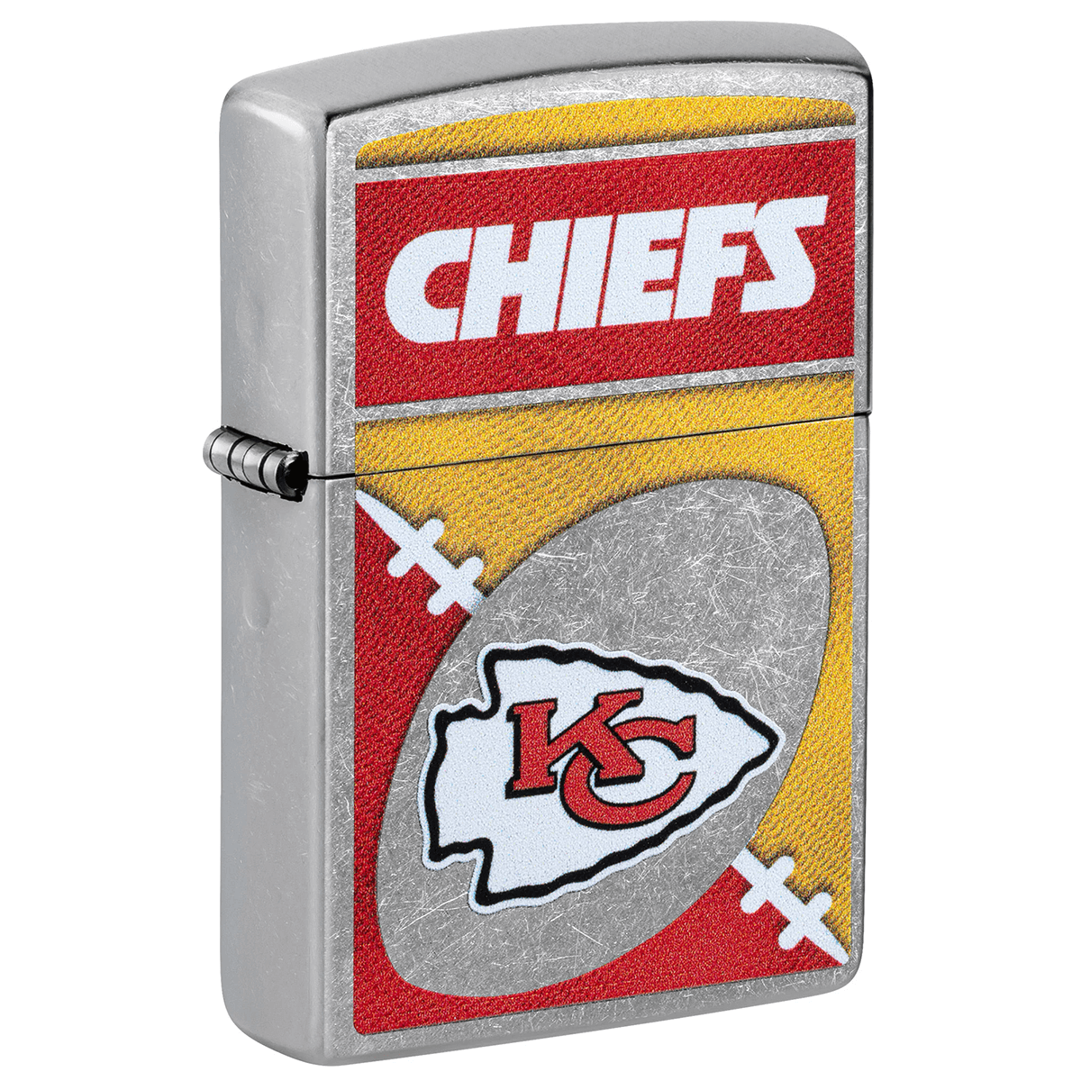 Zippo Nfl Kansas City Chiefs Street Chrome