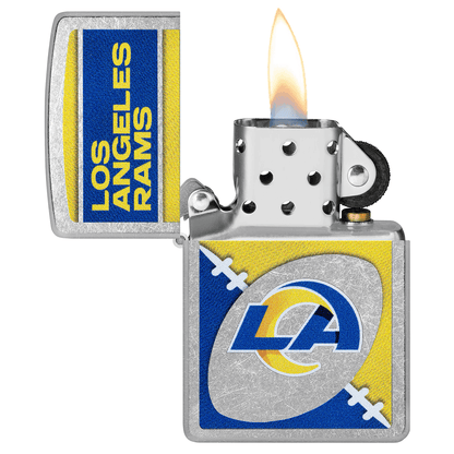 Zippo Nfl Los Angeles Rams Street Chrome