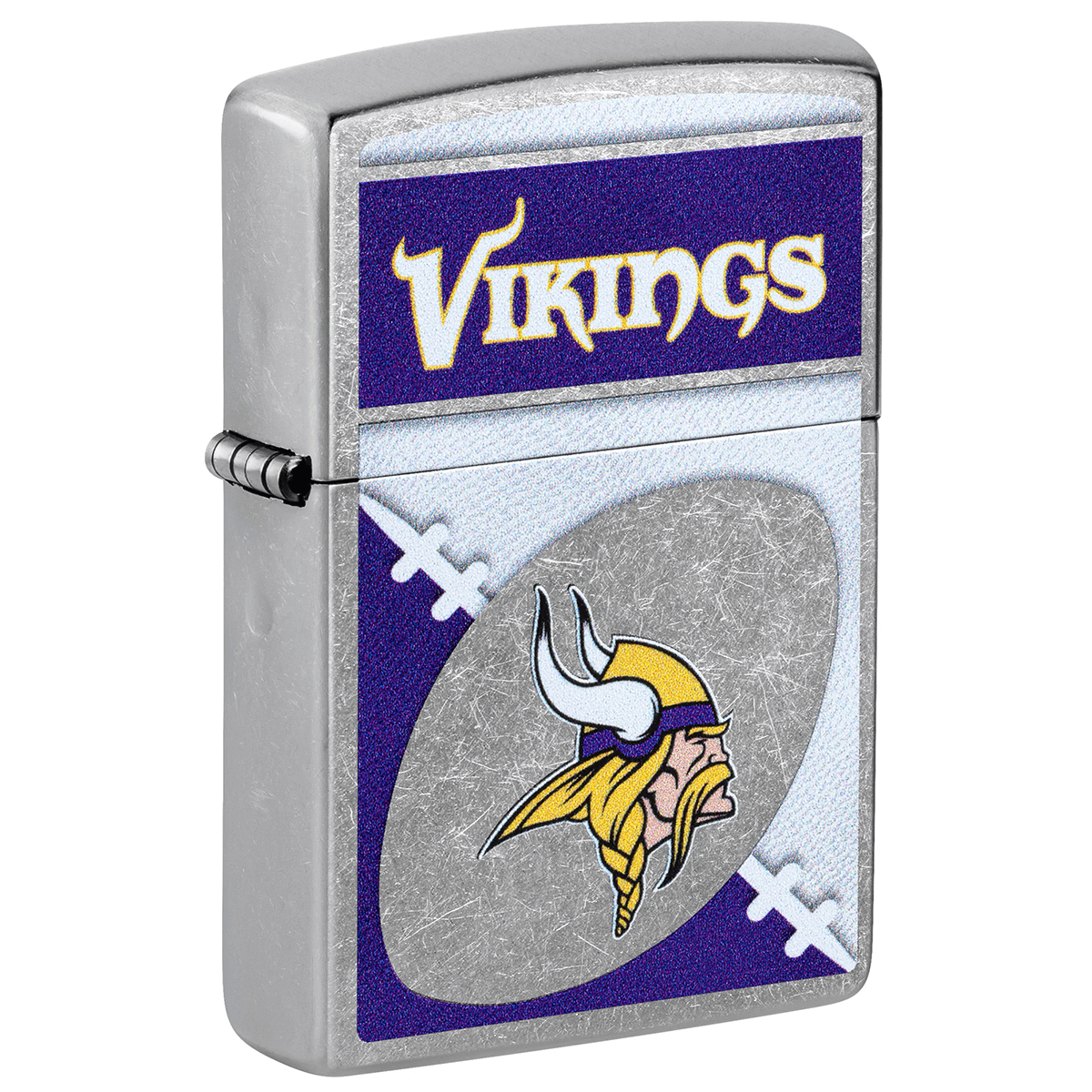 Zippo Nfl Minnesota Vikings Street Chrome