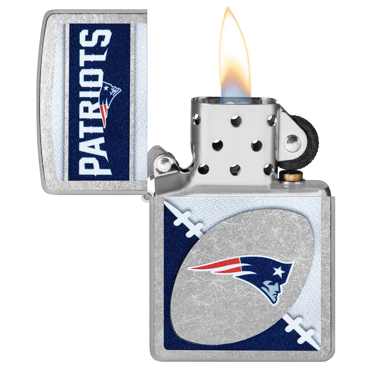 Zippo Nfl New England Patriots Street Chrome