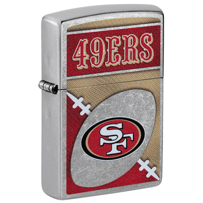Zippo Nfl San Francisco 49Ers Street Chrome
