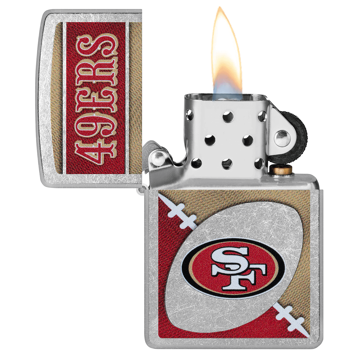 Zippo Nfl San Francisco 49Ers Street Chrome