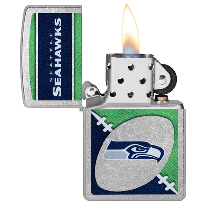 Zippo Nfl Seattle Seahawks Street Chrome