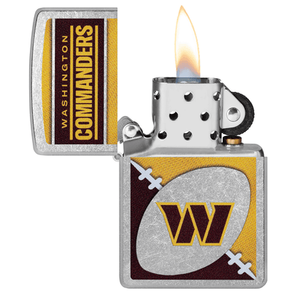Zippo Nfl Washington Commanders Street Chrome