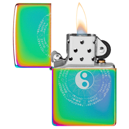 Zippo Yin Yang Iridescent Finish