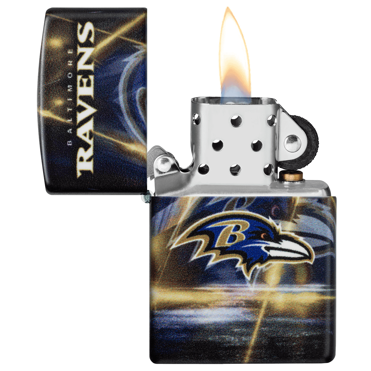Zippo Nfl Baltimore Ravens 540 Color Finish
