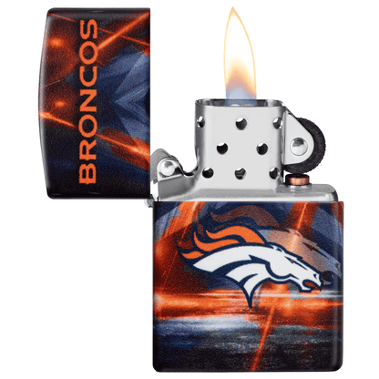 Zippo Nfl Denver Broncos 540 Color Finish