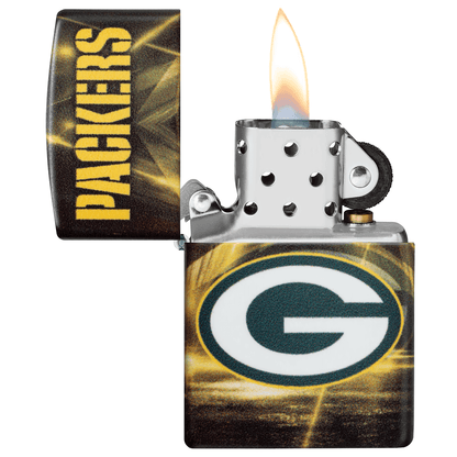 Zippo Nfl Green Bay Packers 540 Color Finish