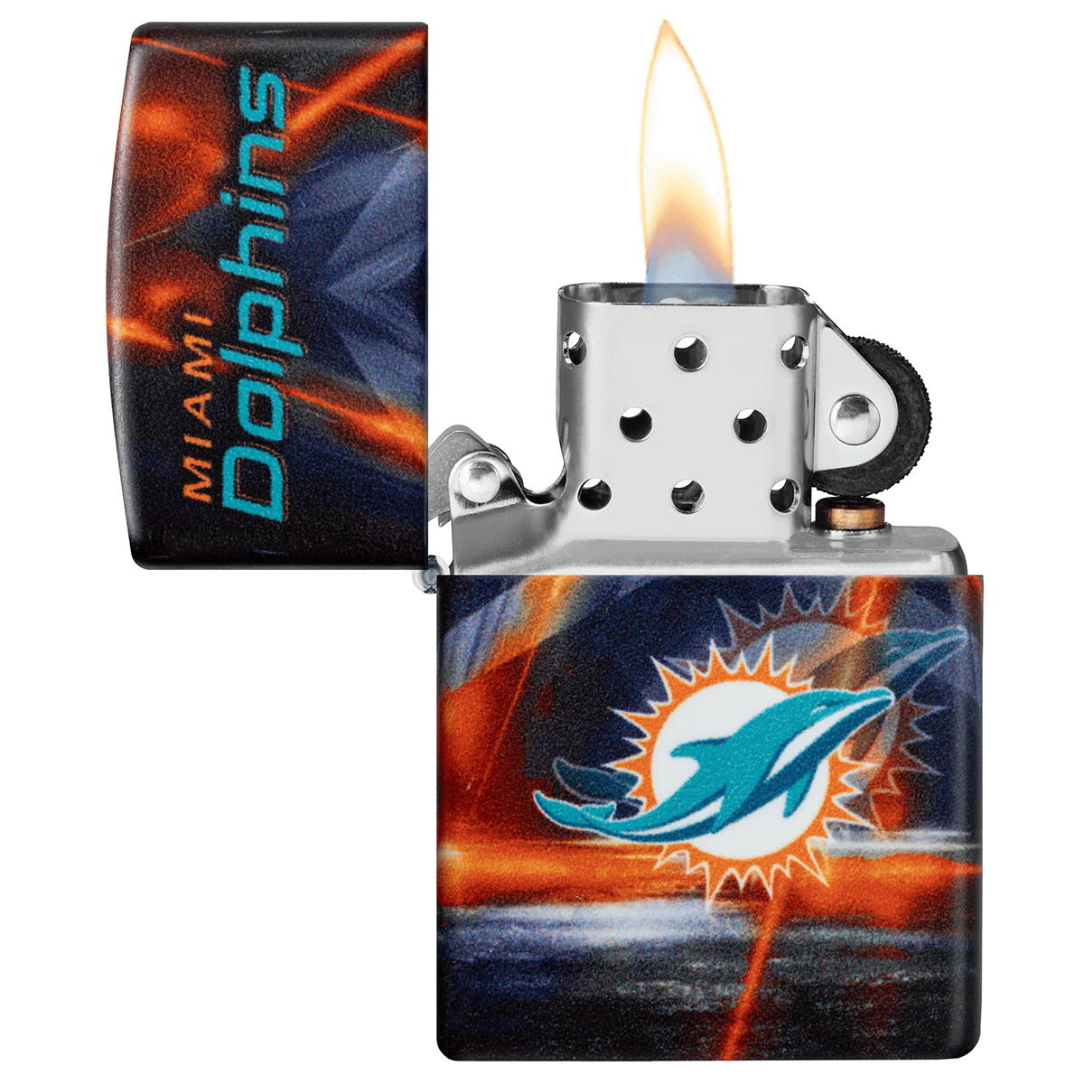 Zippo Nfl Miami Dolphins 540 Color Finish