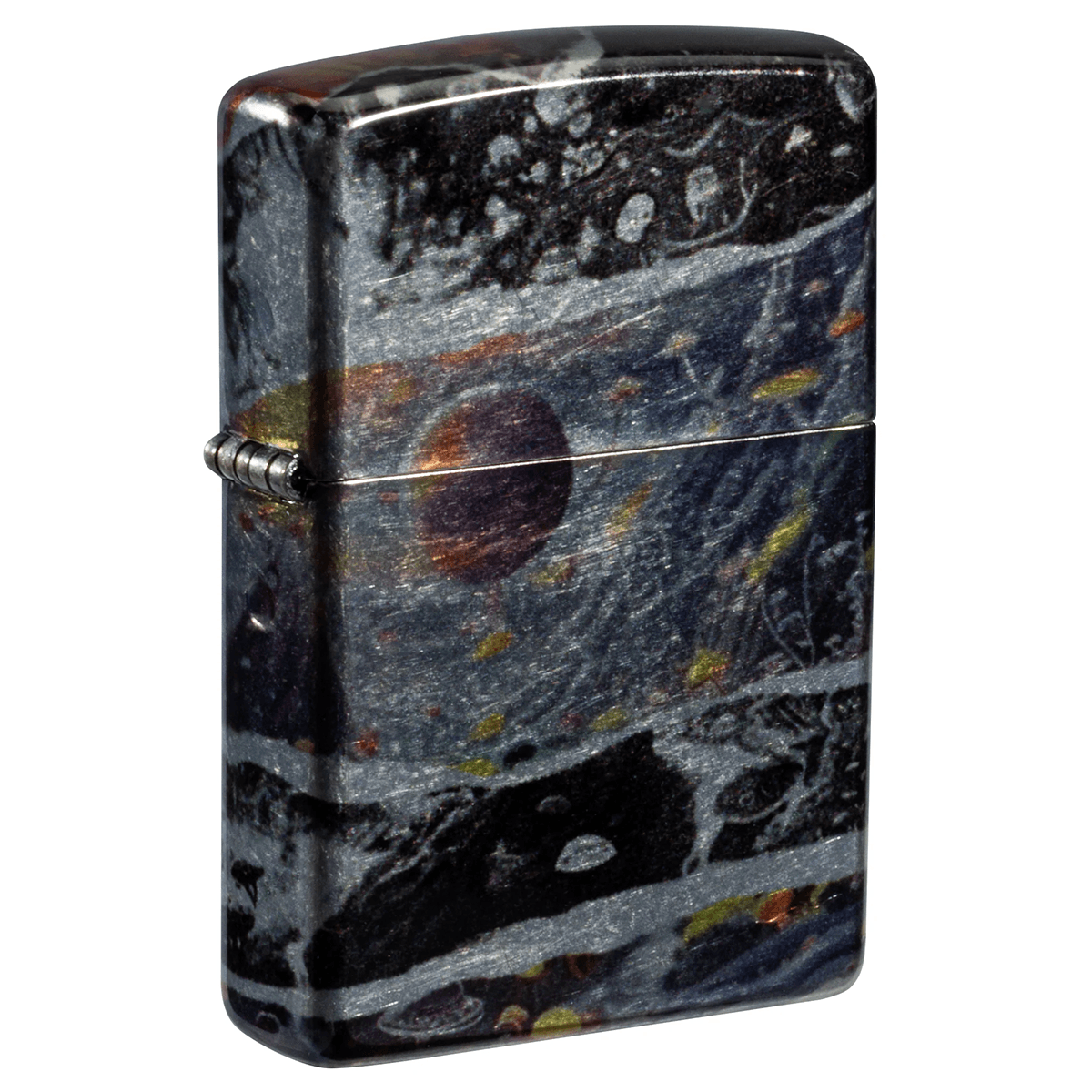 Zippo Fusion Galaxy 540 Color Tumbled Chrome