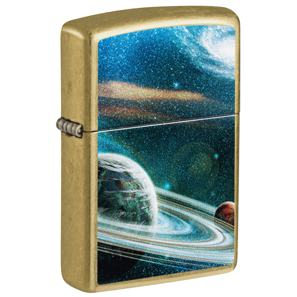 ZIPPO SPACE PLANET COLOR IMAGE