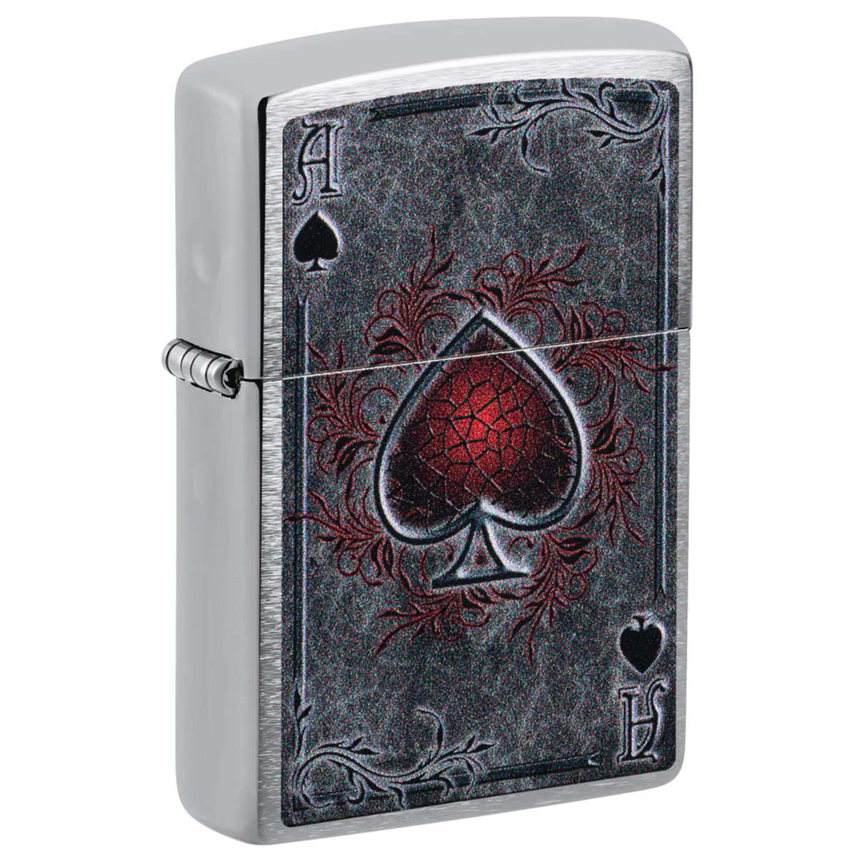ZIPPO ACE STREET CHROME COLOR IMAGE