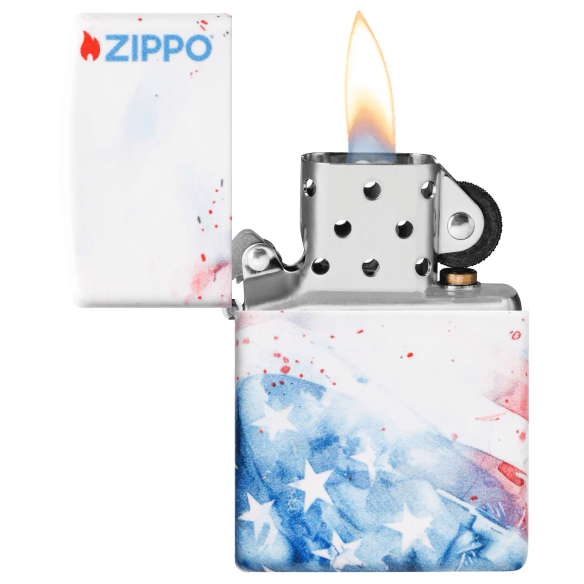 ZIPPO AMERICAN FLAG 540 MATTE COLOR