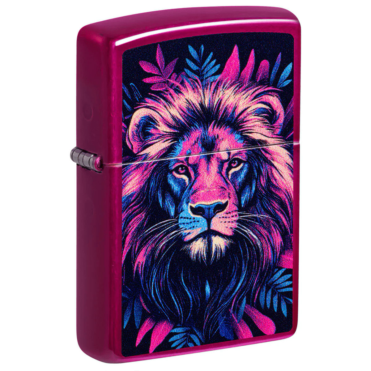 ZIPPO LION CANDY RASPBERRY COLOR IMAGE