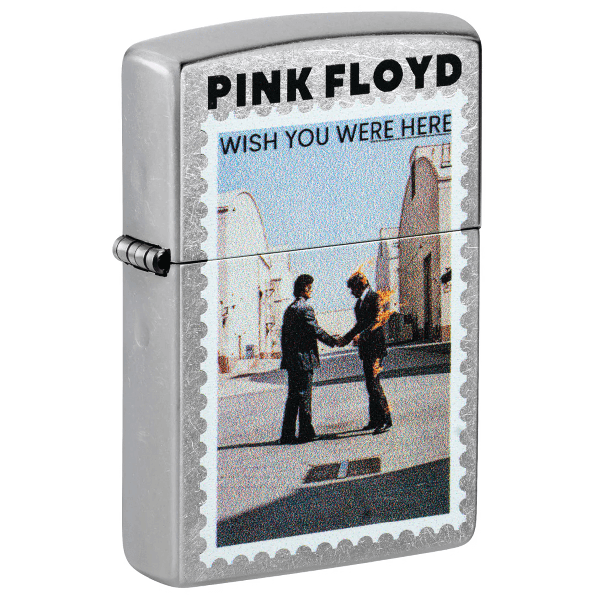 ZIPPO PINK FLOYD WISH YOU WERE HERE STREET CHROME COLOR IMAGE