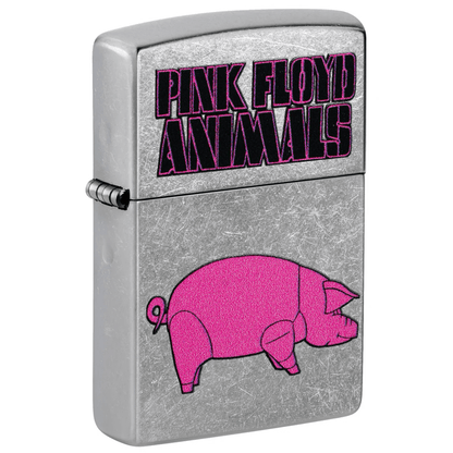 ZIPPO PINK FLOYD ANIMALS STREET CHROME COLOR IMAGE