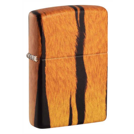 Zippo Spring Matte Tiger Print Design