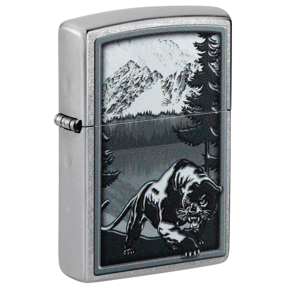 Zippo Mountain Lion Street Chrome