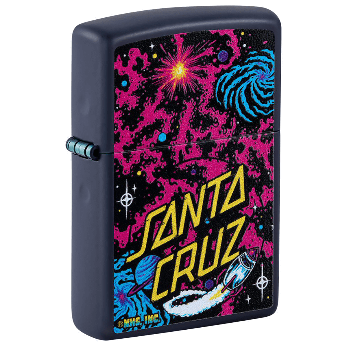 Zippo Santa Cruz Space Dot Navy Matte