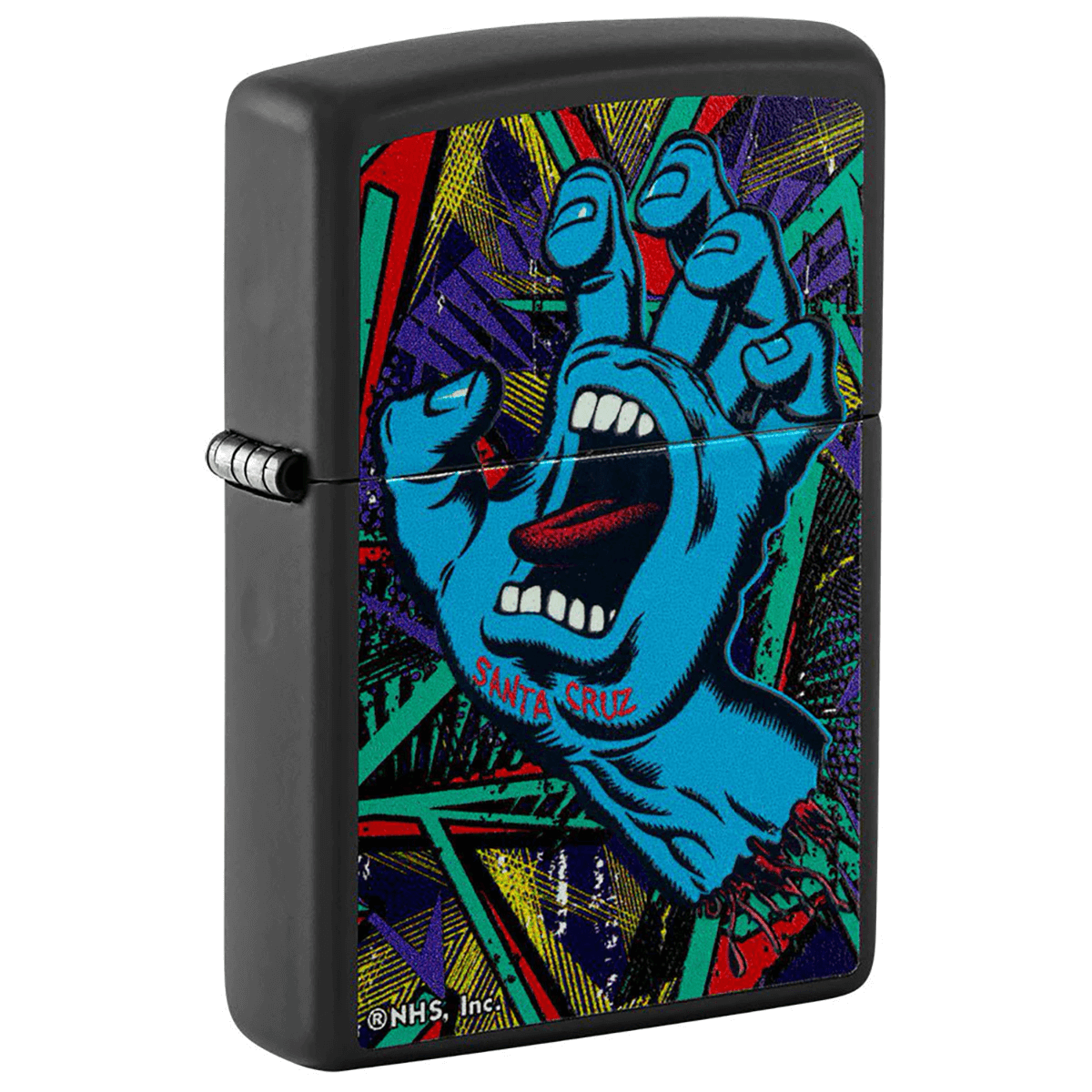 Zippo Santa Cruz Screaming Hand Matte Black