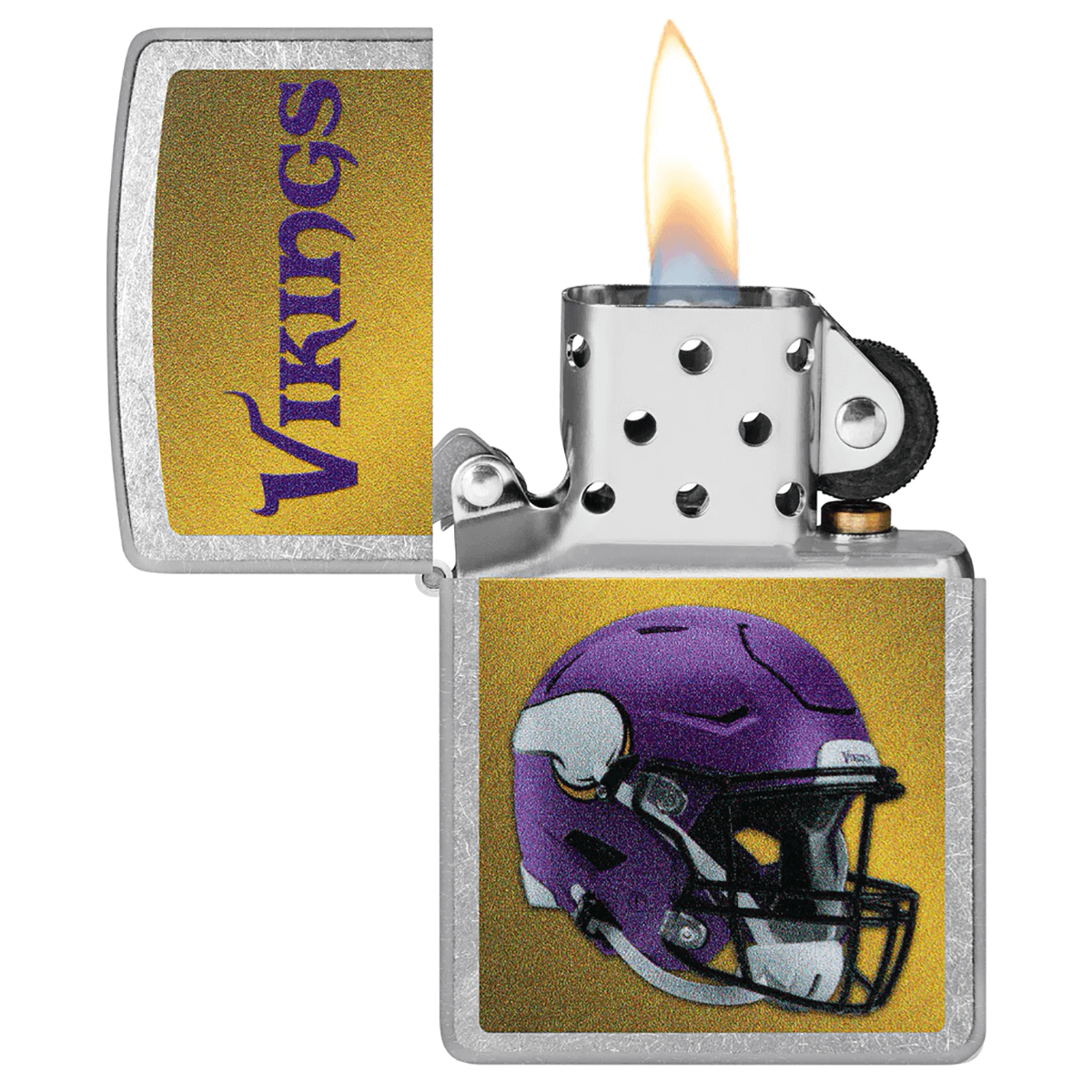 **ZIPPO NFL MINNESOTA VIKINGS STREET CHROME