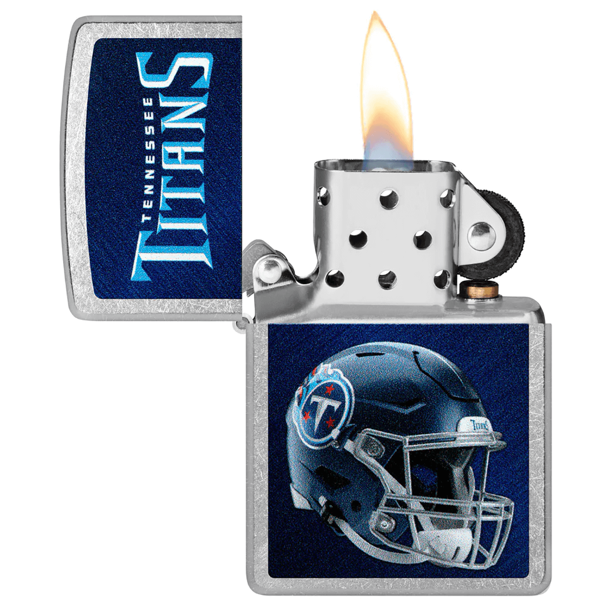 **ZIPPO NFL TENNESSEE TITANS STREET CHROME