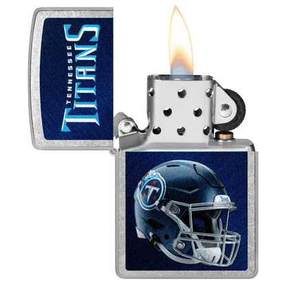 **ZIPPO NFL TENNESSEE TITANS STREET CHROME