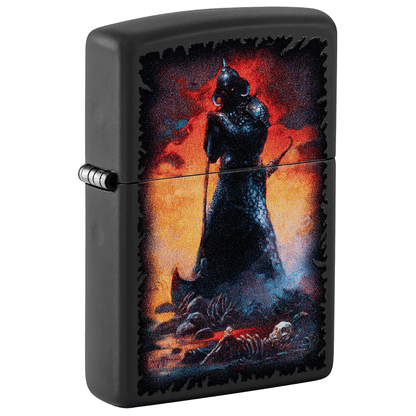 Zippo Death Dealer Black Matte