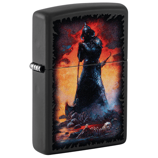 Zippo Death Dealer Black Matte